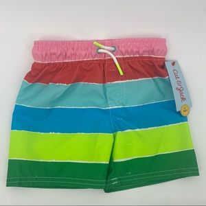 Cat & Jack Boys Toddler 2T Swim Shorts
